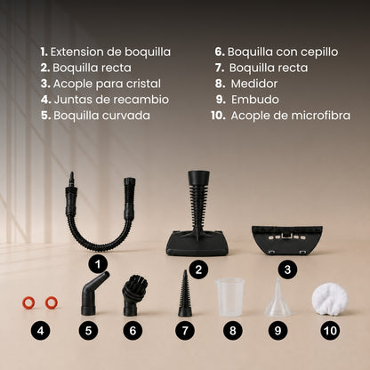 Limpiador a Vapor Velania™