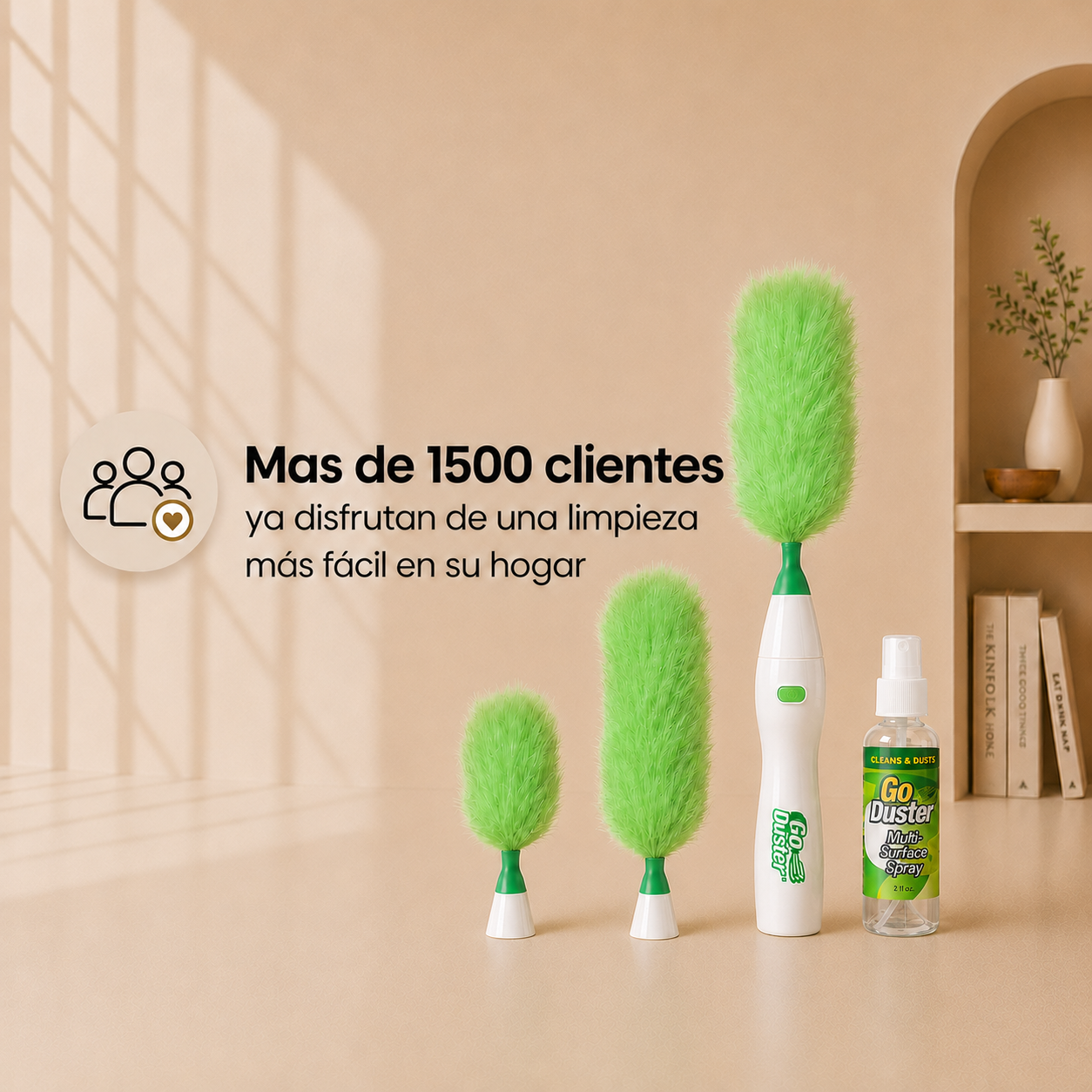 Plumero Go duster 3 en 1  Velania™