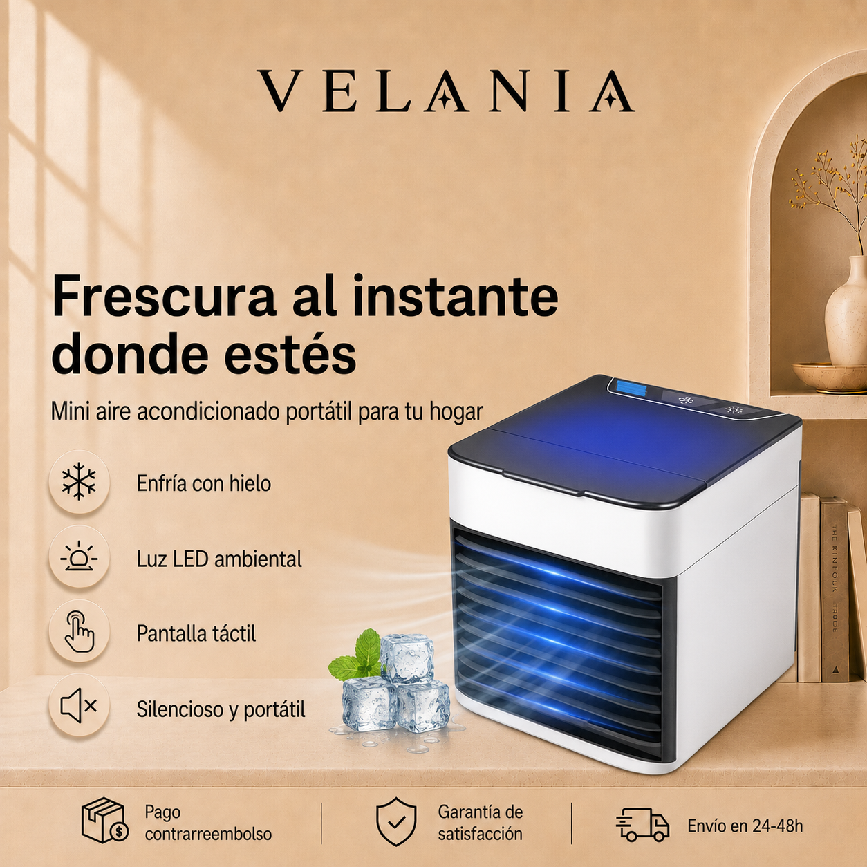 Mini climatizador portátil Velania™