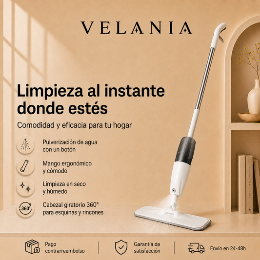 Mopa 2 en 1 con pulverizador Velania™
