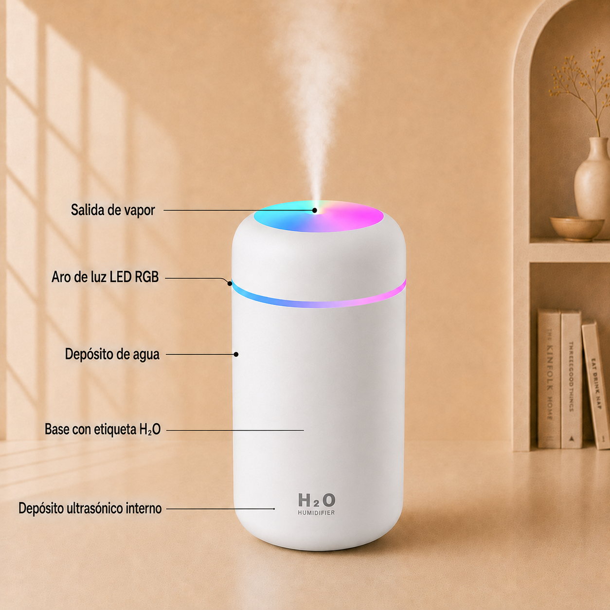 Humidificador LED Velania™
