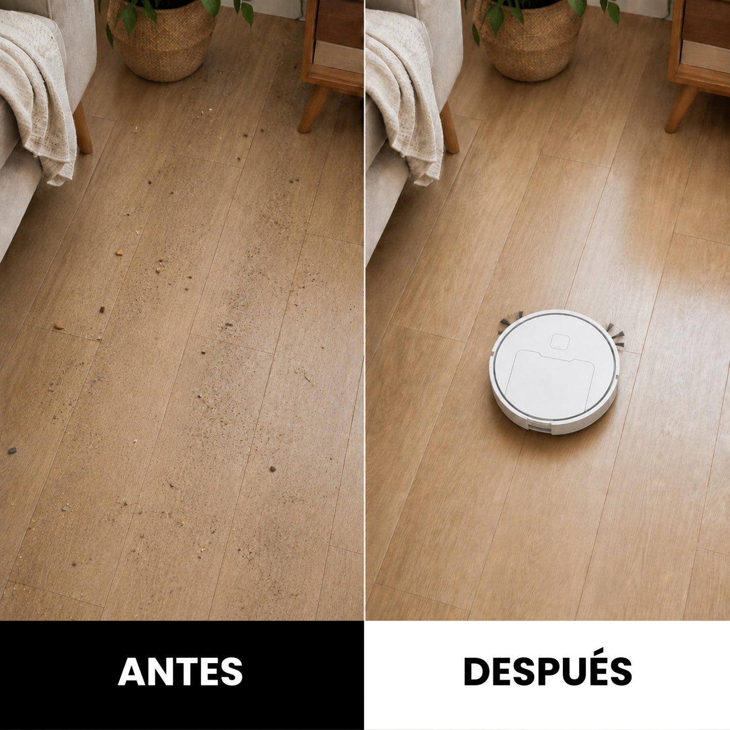 Mini Robot Aspirador 3 en 1 Velania™