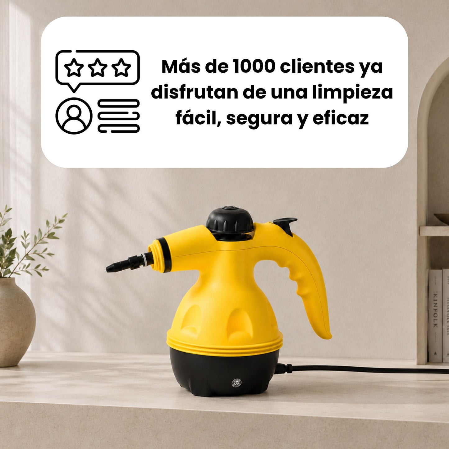 Limpiador a Vapor Multi superficie Velania™