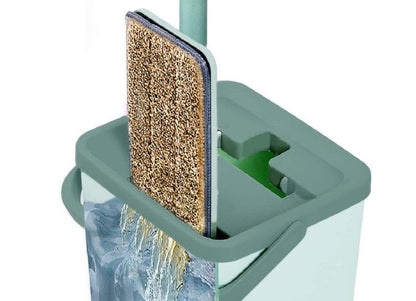 Mopa con cubo escurridor Velania™